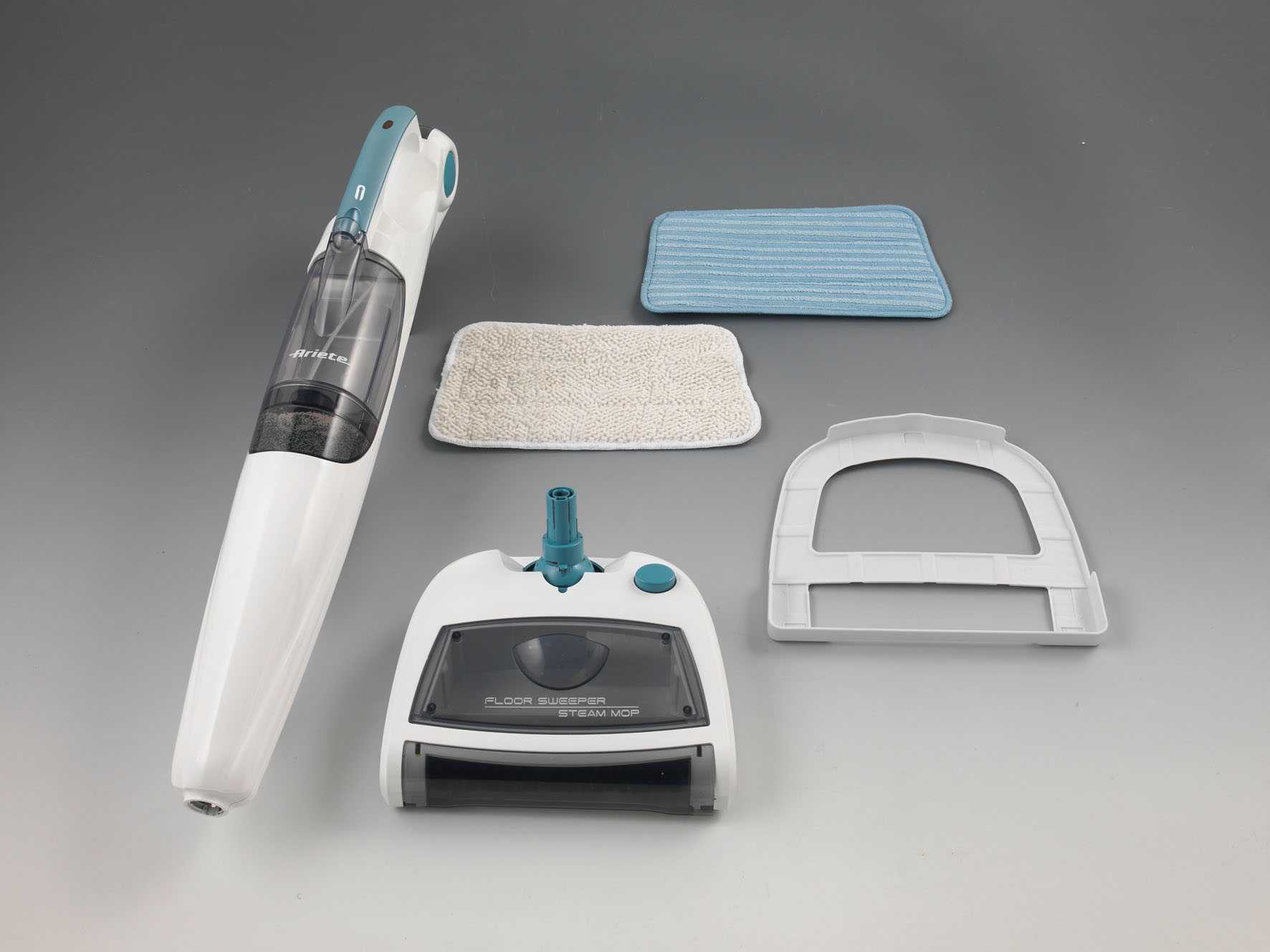 Floor Sweeper Steam Mop White Ariete Piccoli elettrodomestici