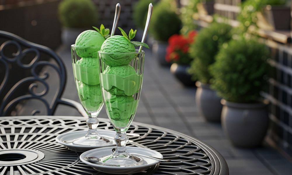 Gelato alla menta fatto in casa