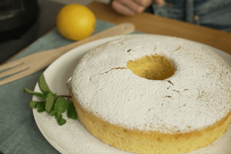 Ciambella di ricotta in friggitrice ad aria