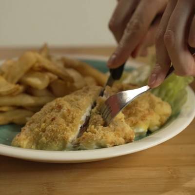 cordon bleu in friggitrice ad aria