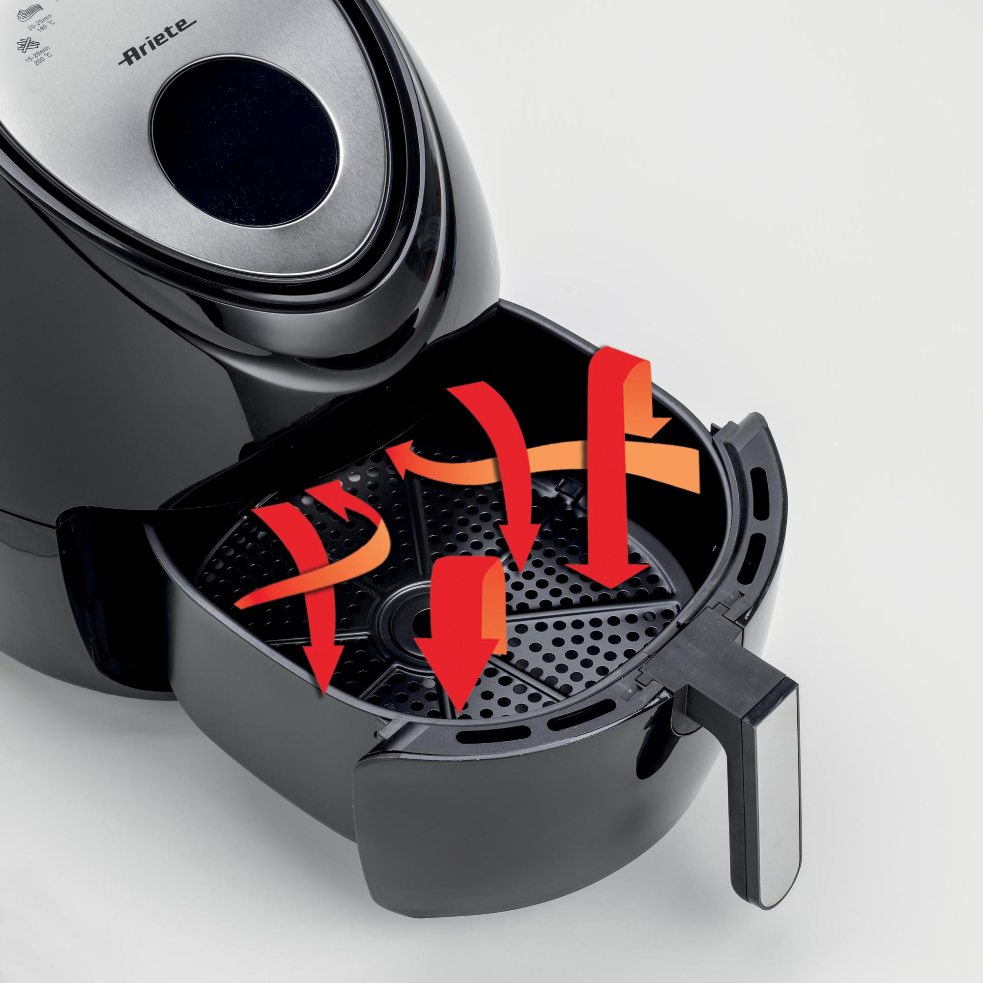 Ariete griglia separatore friggitrice ad aria Airy Fryer XXL Digital 4 –  PGService