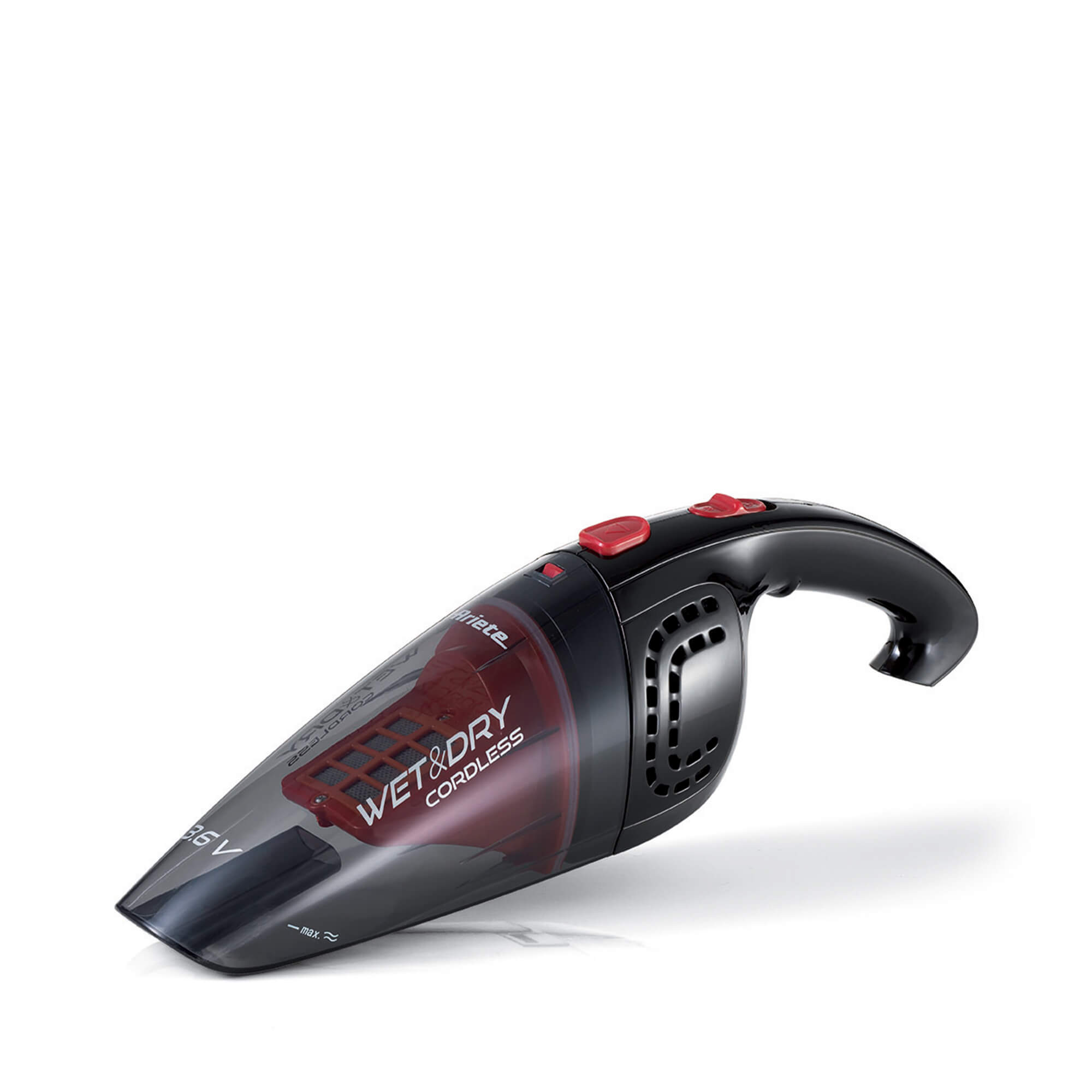 Aspirabriciole senza filo, Wet & Dry Cordless, Ariete 2474