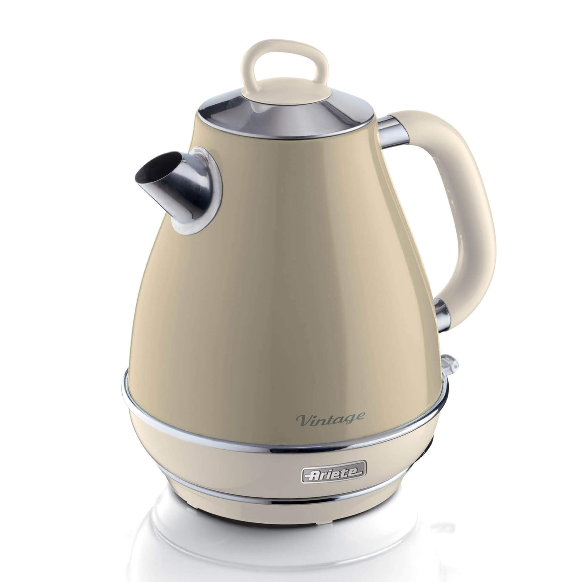 Electric Kettle Stainless Steel, Retro Water Boiler with Filter