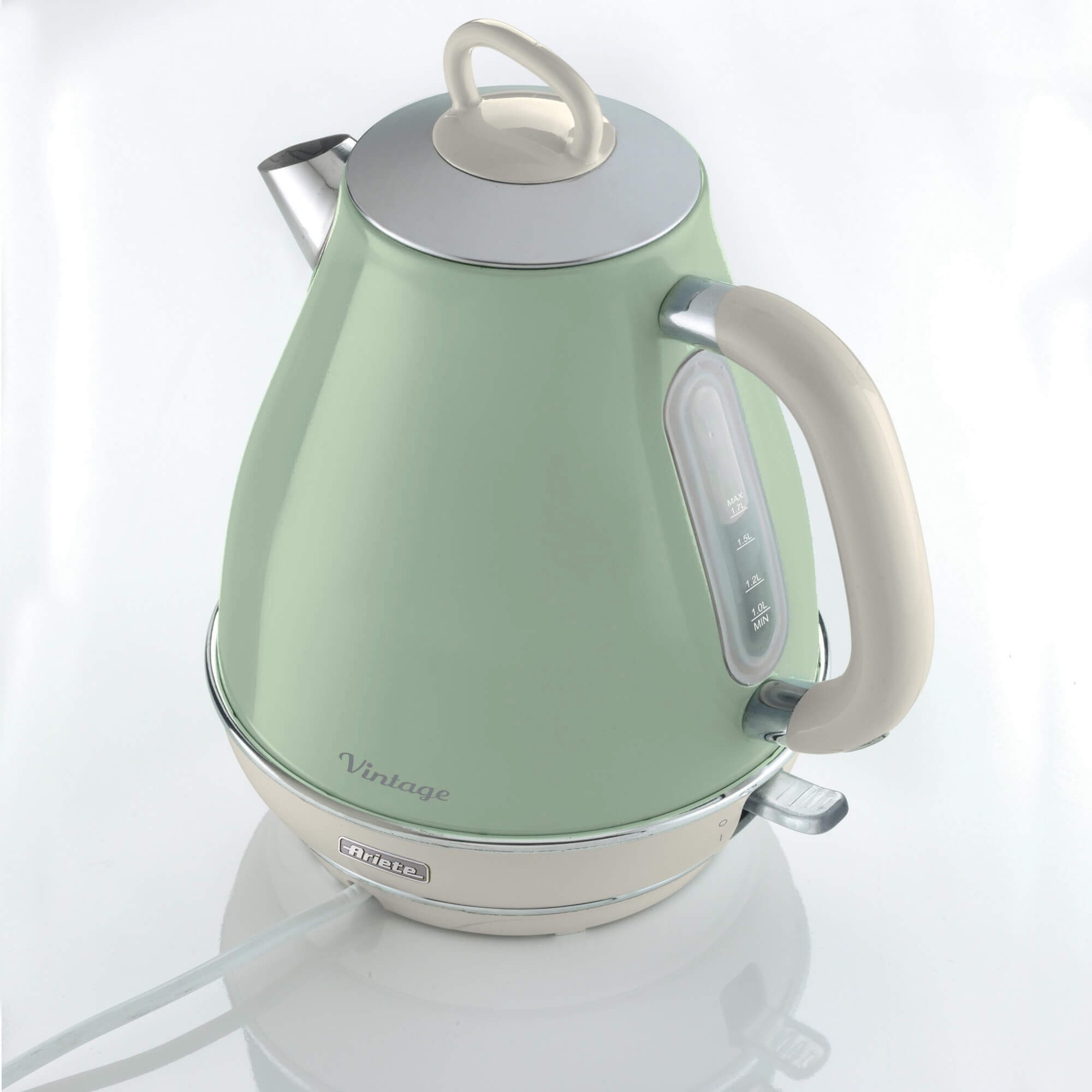 BOLLITORE ELETTRICO ARIETE Vintage verde beige scalda acqua kettle 2868 -  Rotex EUR 48,50 - PicClick IT