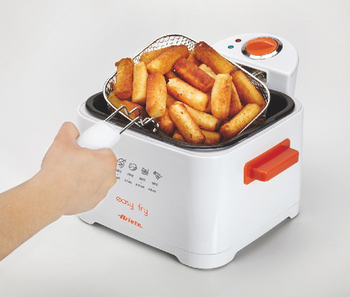 FRIGGITRICE ARIETE 4611 EASY FRY ARANCIONE ELETTRICA AD OLIO