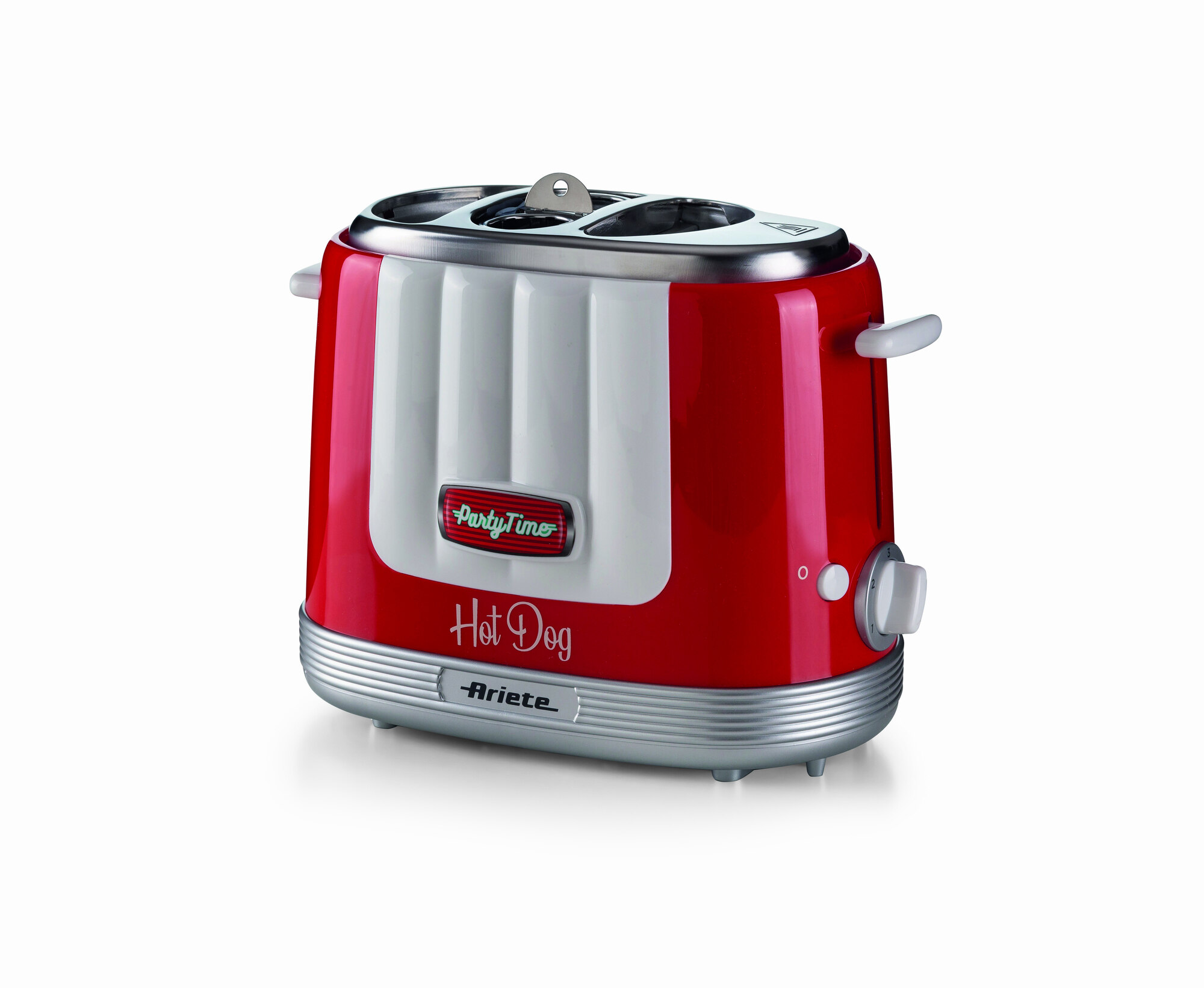 Hot Dog Maker Red| Party Time Hot Dog Machine | Ariete