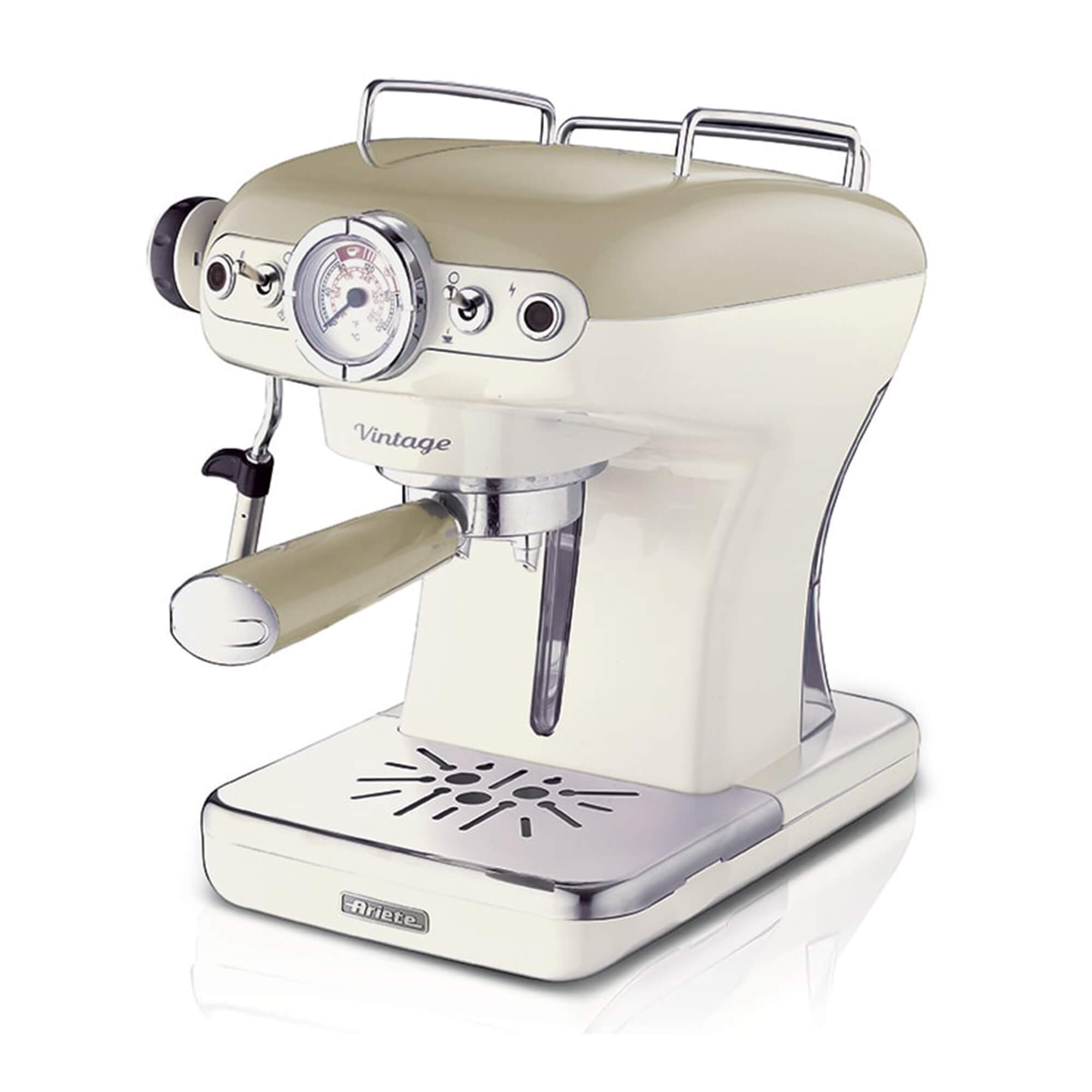 Effectief entiteit Kustlijn Vintage espresso machine beige - Ariete