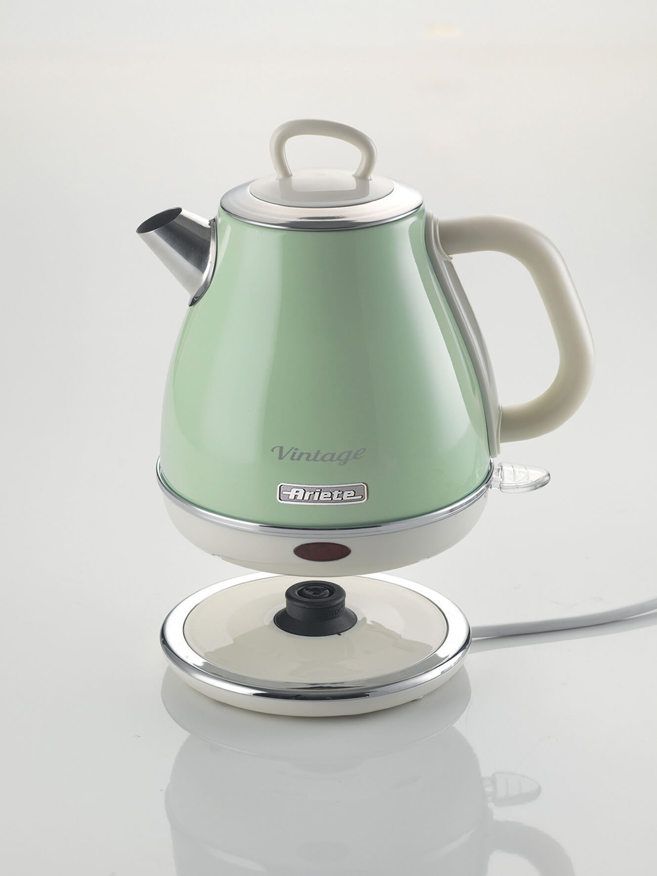 Bollitore elettrico cordless, Metal Kettle, Ariete 2847