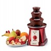 Ariete 2962 Fontana di cioccolato - Linea Party Time - 500 gr di cioccolato - 90 Watt - Acciaio Inox - Rosso