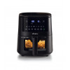 Ariete 4633 Friggitrice ad aria 4L, 1400W, Capacità 4L, 9 programmi, Funzione Shake e Grill, Temperatura fino a 200°C, Nero