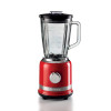 Ariete 585 Frullatore Moderna Rosso - 1000 W - Capacità Tazza Vetro 1,5 L - 4 Velocità - 4 lame
