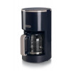 Ariete 1394 Drip Coffee Machine, Macchina per caffè americano, Capacità 12 tazze, Finestra livello acqua, Indicatore luminoso di accensione, Filtro e portafiltro lavabili, Dispositivo antigoccia, Dark Grey