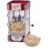 Macchina per popcorn con cestello antiaderente con pala mescolatrice. Capacità cestello 700 g. Rosso