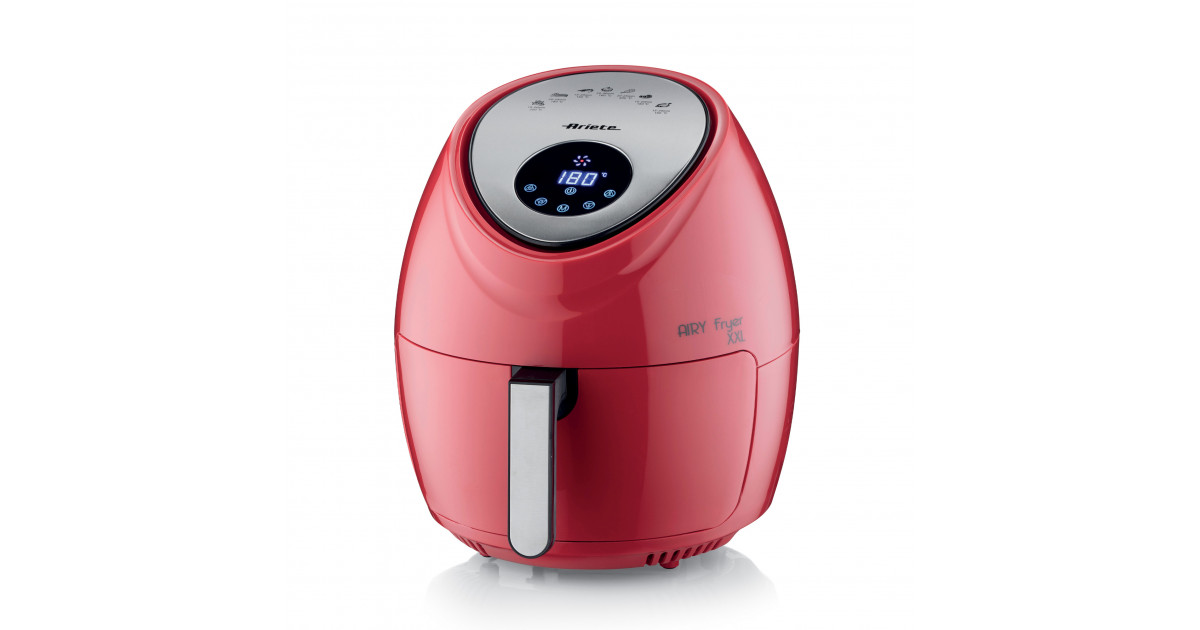 Ariete, 4618 Digital Airfryer XXL, 5.5 L, Red