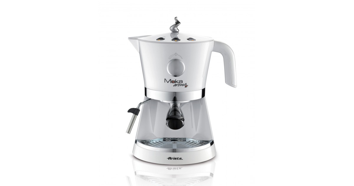 Moka Aroma Espresso bianca Ariete