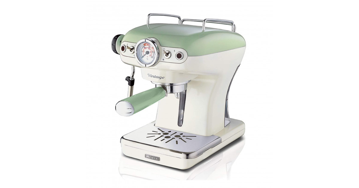 Ariete Vintage espresso machine green 1389