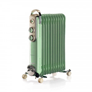 Radiatore a olio 11 elementi Verde