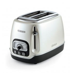 Tostapane 2 fette Classica colore perla