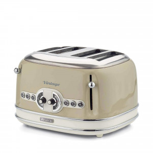 beige Vintage toaster 4 slice