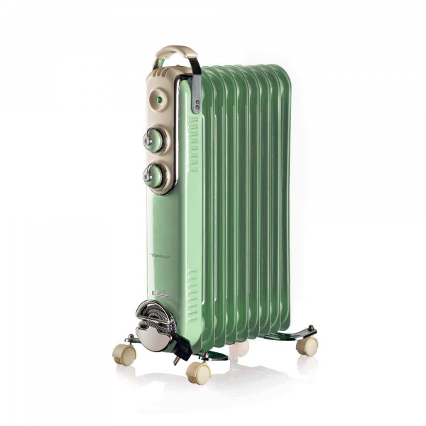 Radiatore a olio 9 elementi Verde