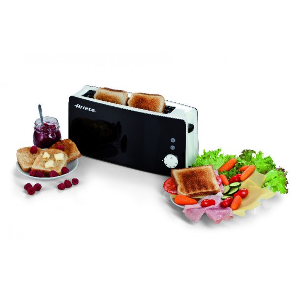 Long Slot Toster Black