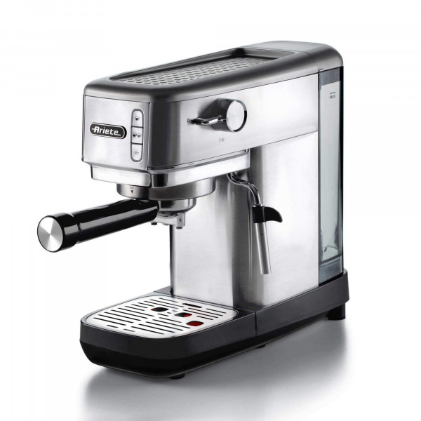 Vendita Ariete Macchina Espresso con MacinaCaffe' Integrato Moderna, per  Caffe' in Grani e in Polvere, Cappuccinatore Montalatte, Filtro 1 e 2  Tazze, 1080 W, 800 Cubic_centimeters, 15, Rosso/nero - Magazzini Cossuto