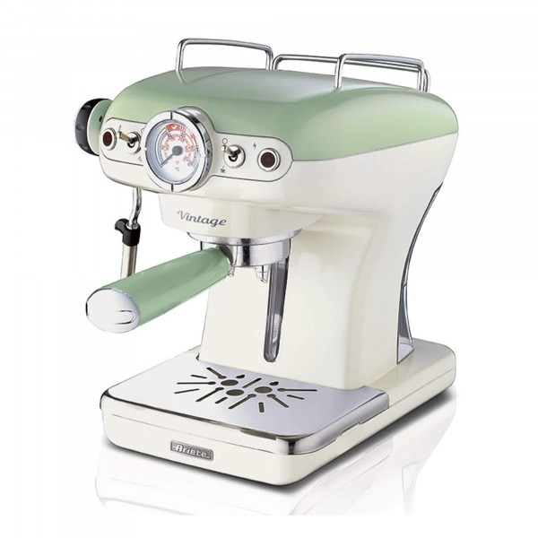 Vintage espresso machine green