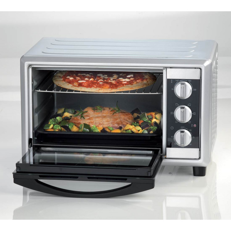 Ariete electric oven, 30 liters, 1500 watts, 230 degrees Celsius - white