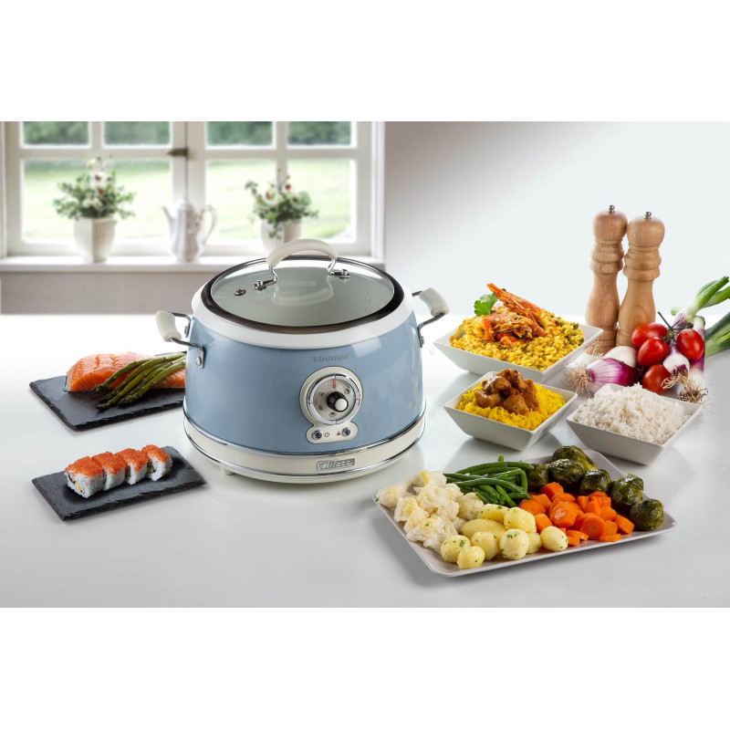 Electric Blue Rice Cooker | Rice Cooker & Slow Cooker | Ariete