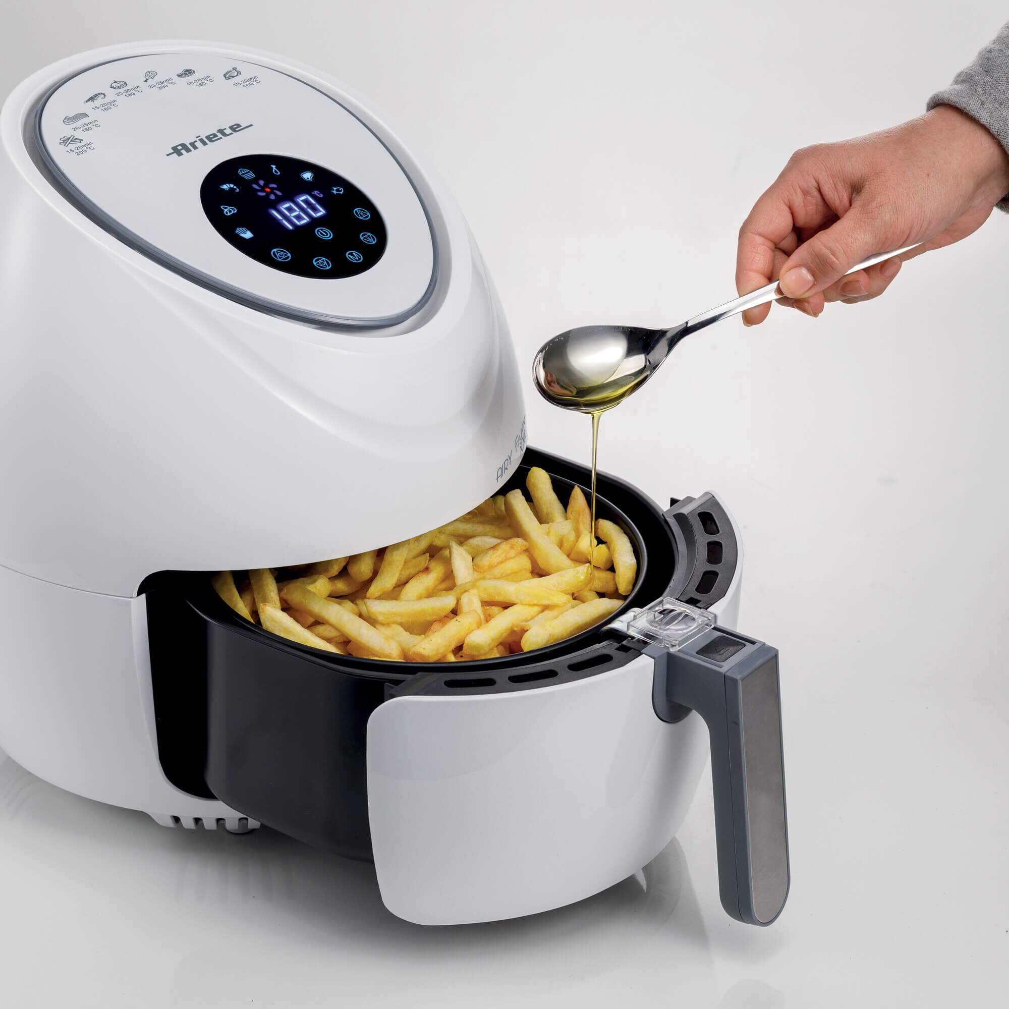 Friggitrice ad Aria Bianco Airy Fryer XXL Ariete