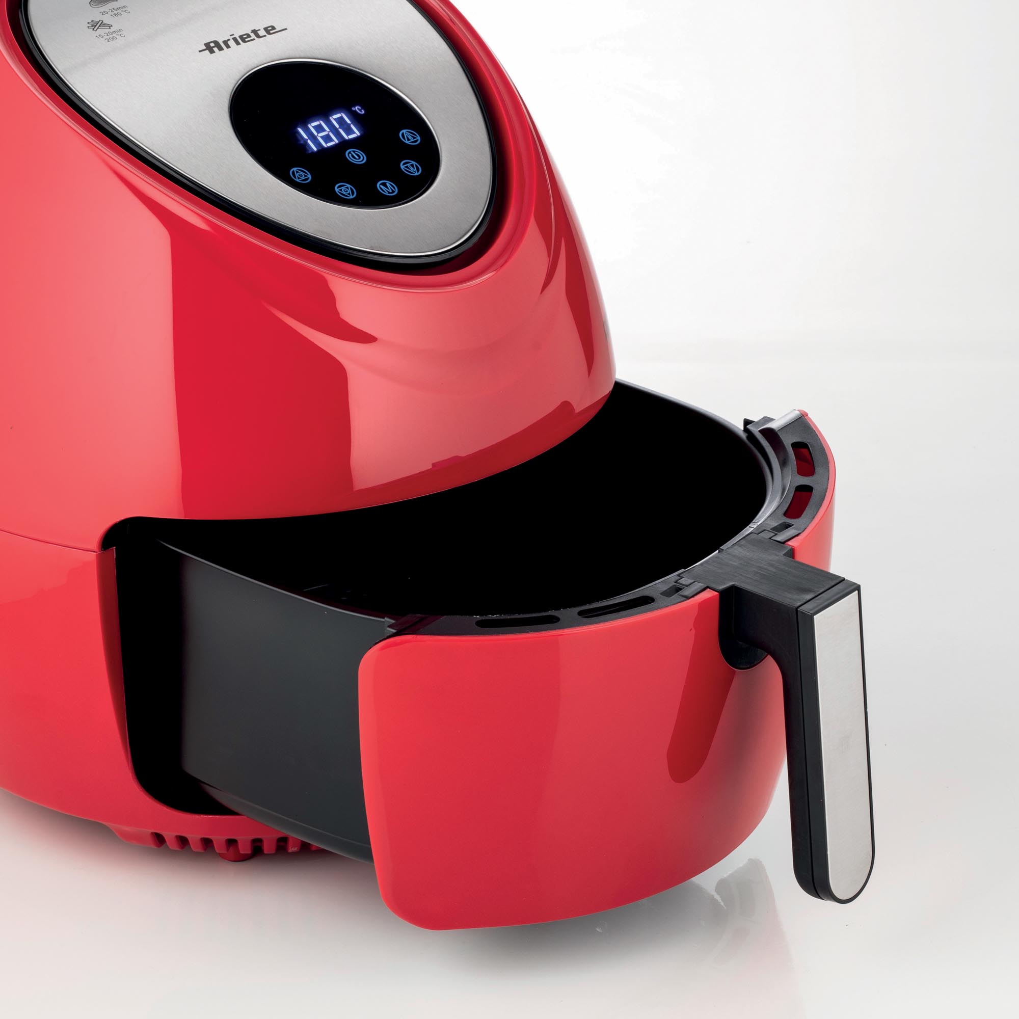 Friggitrice ad aria 7 Litri, Airy Fryer XXL, Ariete 4618 Rosso