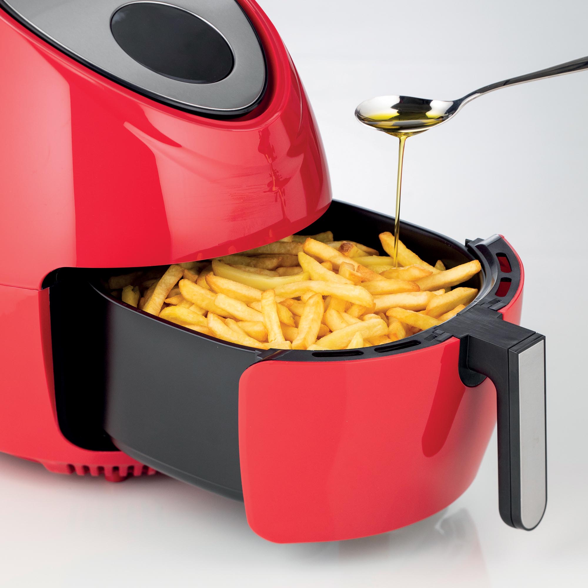 Ariete Airy Fryer XXL 4618, Friggitrice ad Aria 7 Litri, Timer da 60