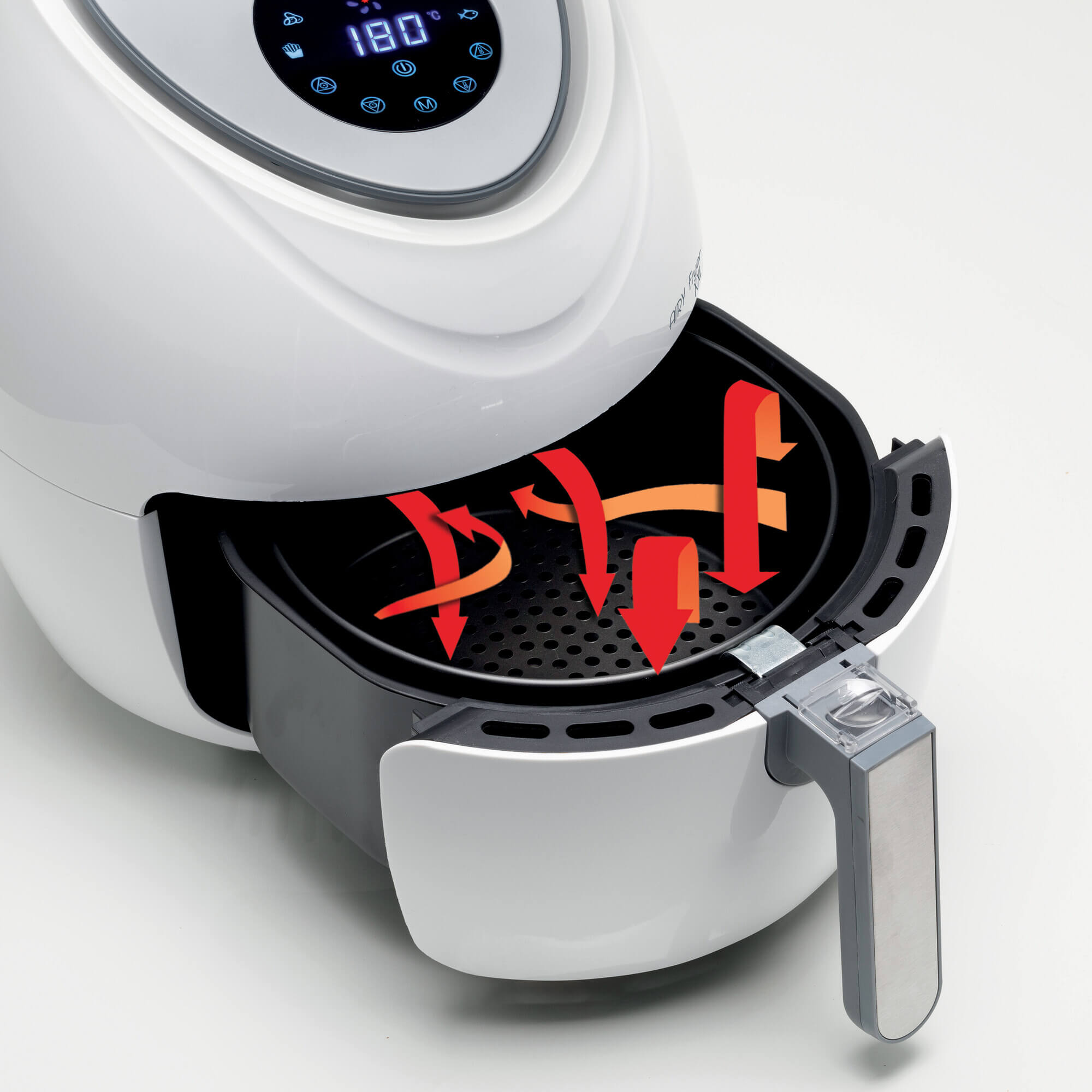 Friggitrice ad Aria Bianco Airy Fryer XXL Ariete