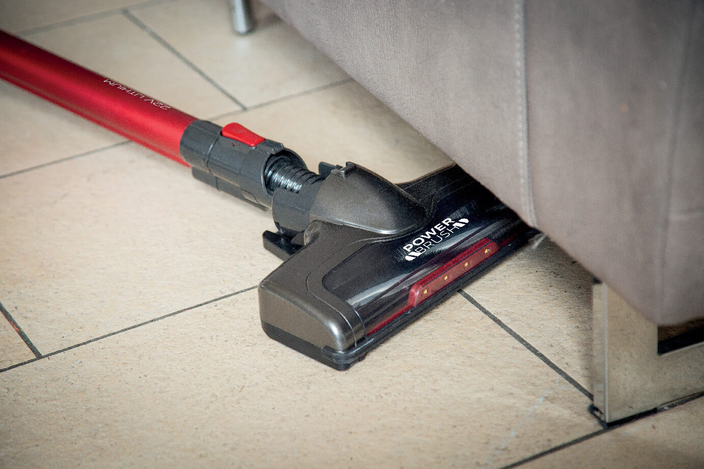 Scopa Elettrica Senza Fili Ariete 22v - Aspirabriciole 2 In 1, Con Spazzola Motorizzata LED - Leggera E Potente - Foto 11